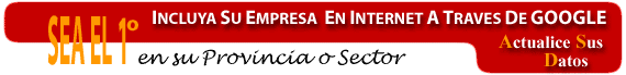 Incluya su empresa en Internet a trav&eacute;s de Google